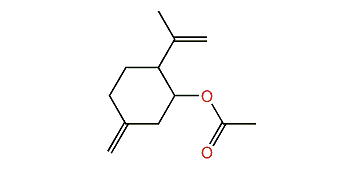 3-Methylene-6-(1-methylethenyl)-cyclohexyl acetate